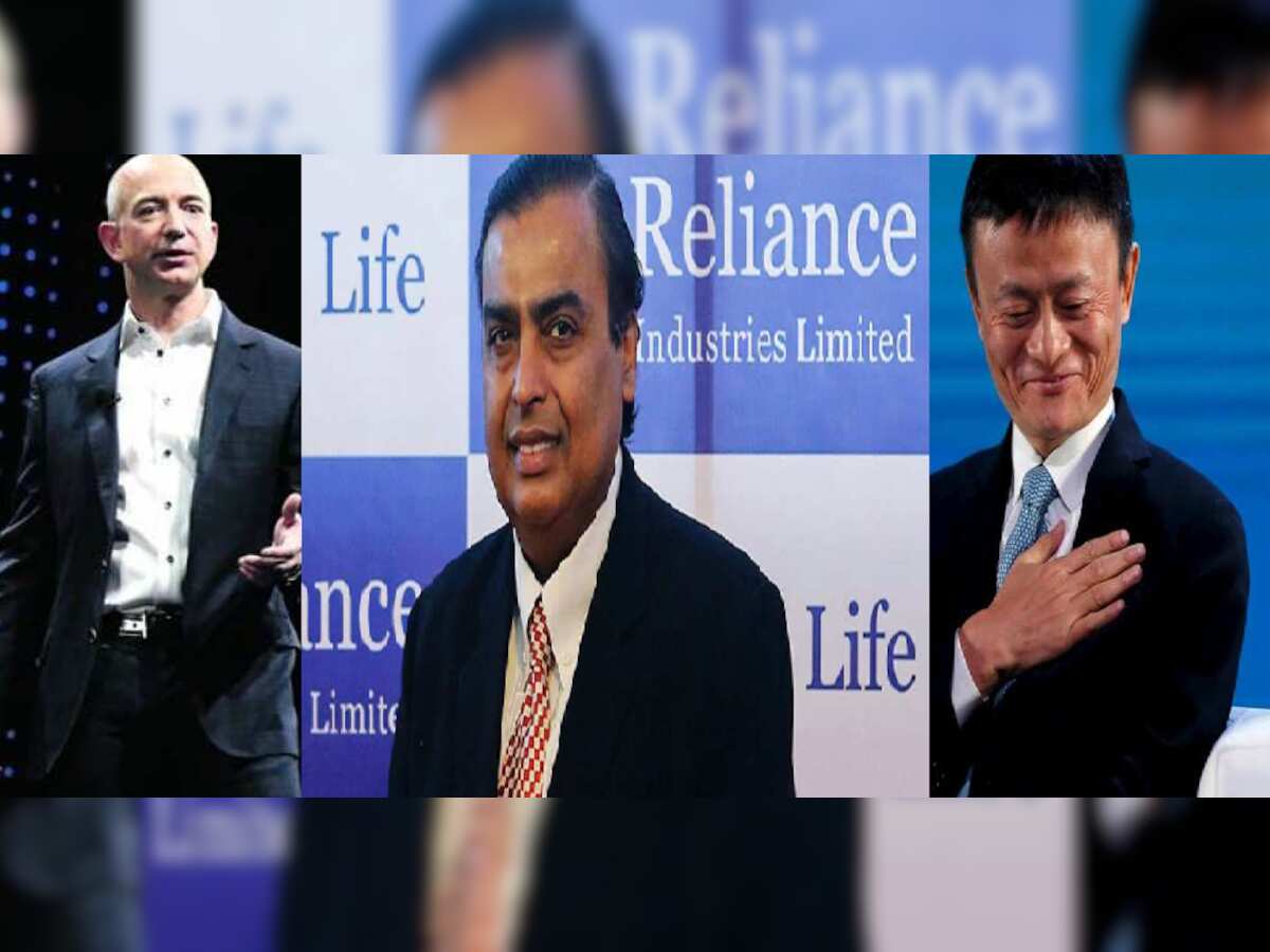 Mukesh Ambani vs Jeff Bezos vs Jack Ma