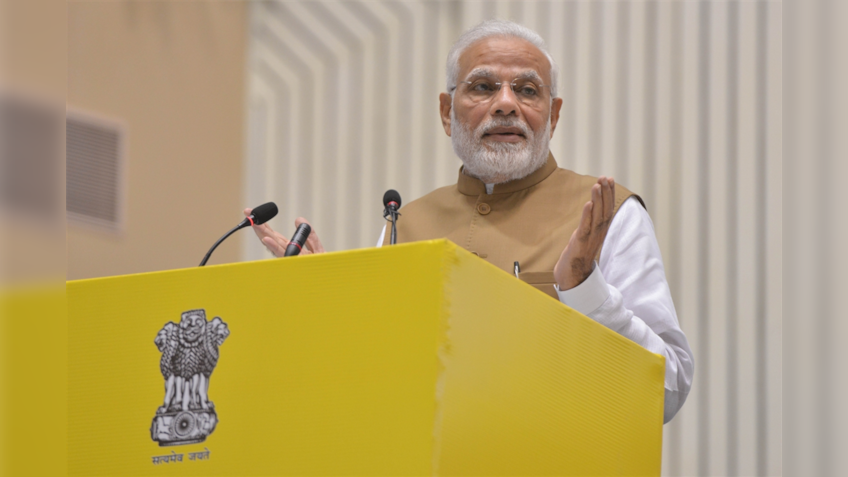 PM Narendra Modi says Indian presence on Moon soon, lists government's achievements 