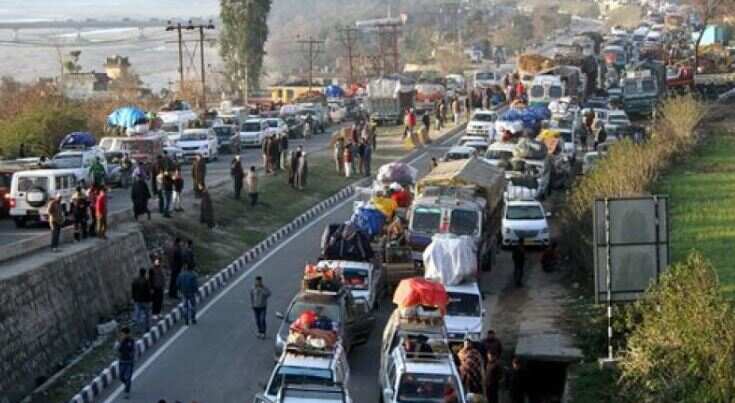 Jammu-Srinagar highway traffic advisory: One-way traffic to continue today