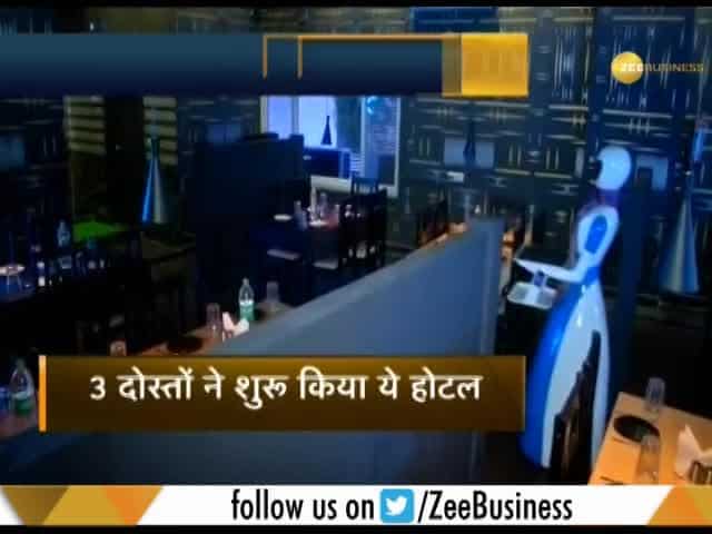 Robots serve food at this Hyderabad restaurant!