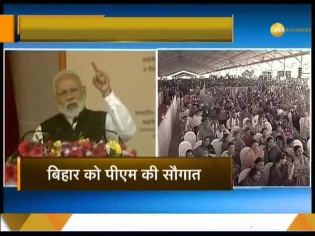 PM Narendra Modi lays foundation stone for Patna's first metro rail corridor