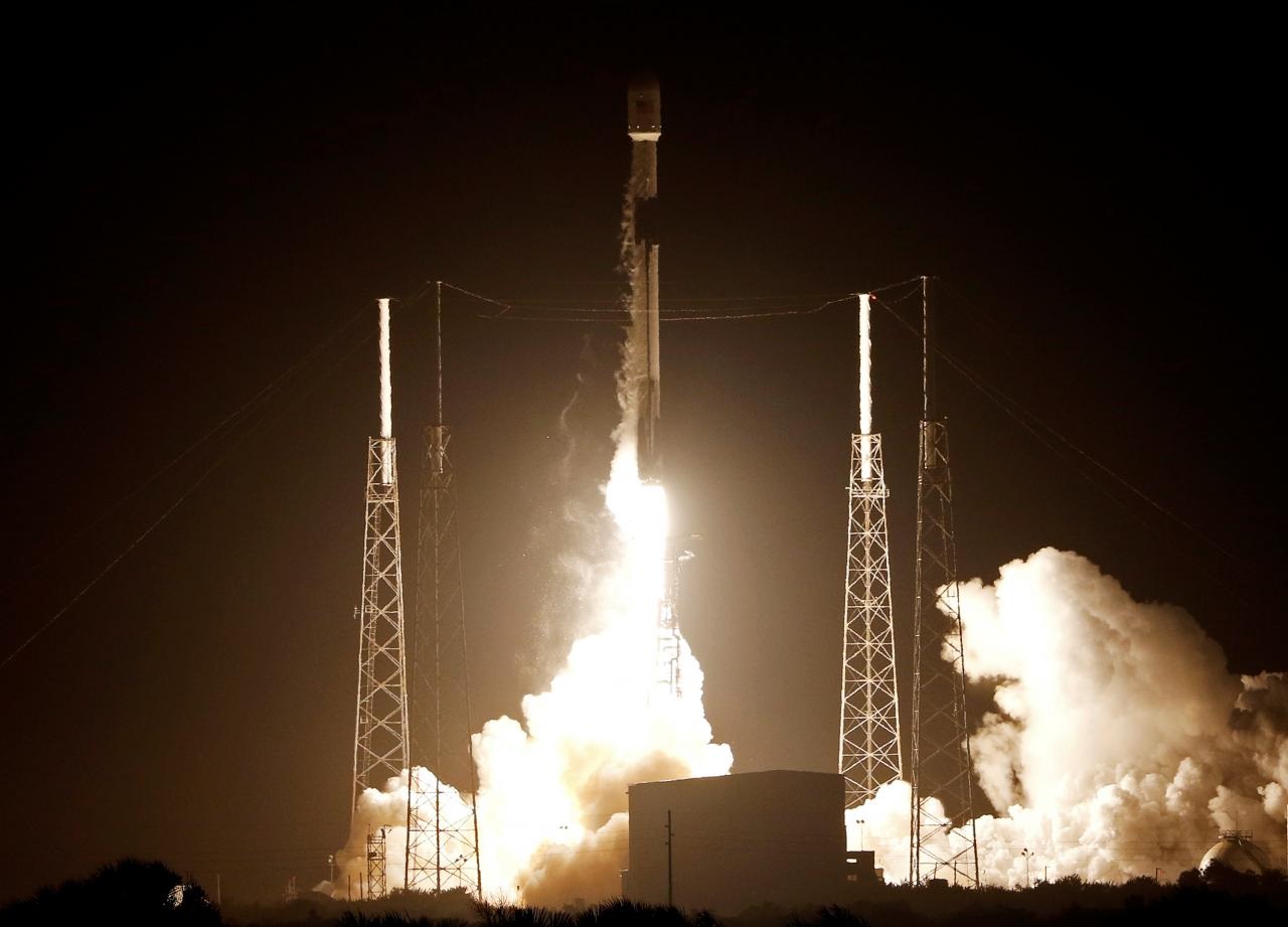 Israel's first lunar lander launched into space from Florida