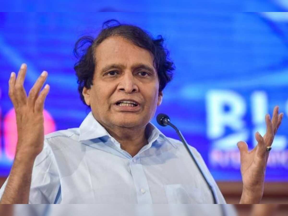 Suresh Prabhu lays foundation stone of seven airport