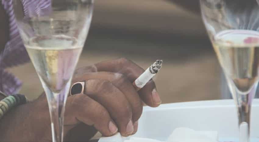 5. Quit smoking and drinking: