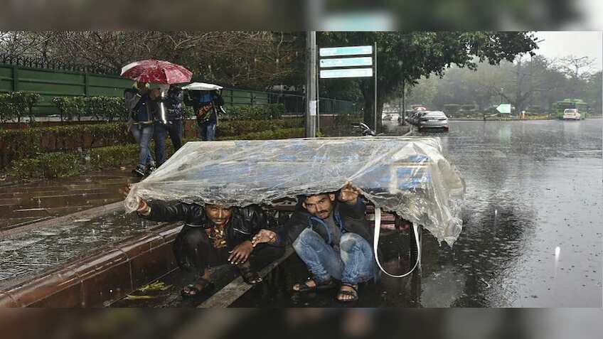 Rain, hailstorm hit Delhi-NCR; 11 flights diverted to Jaipur, Lucknow airports 