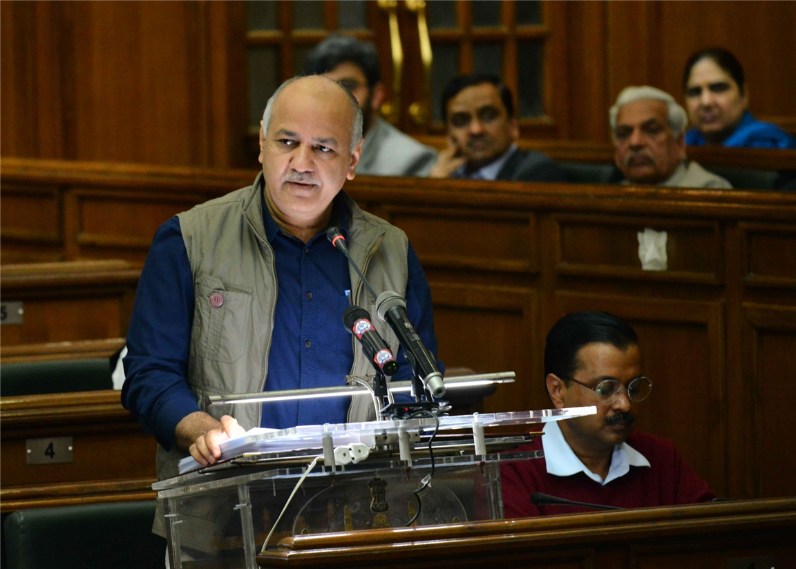 Rs 60,000 cr Delhi budget presented by Manish Sisodia