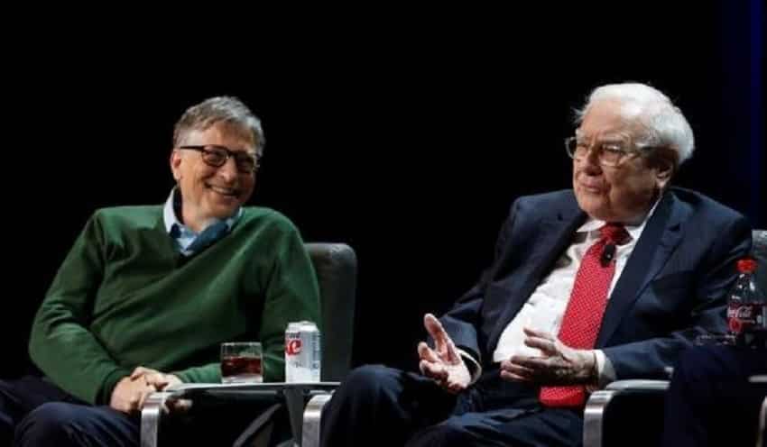 Bill Gates is second, while Warren Buffett is at third spot. 