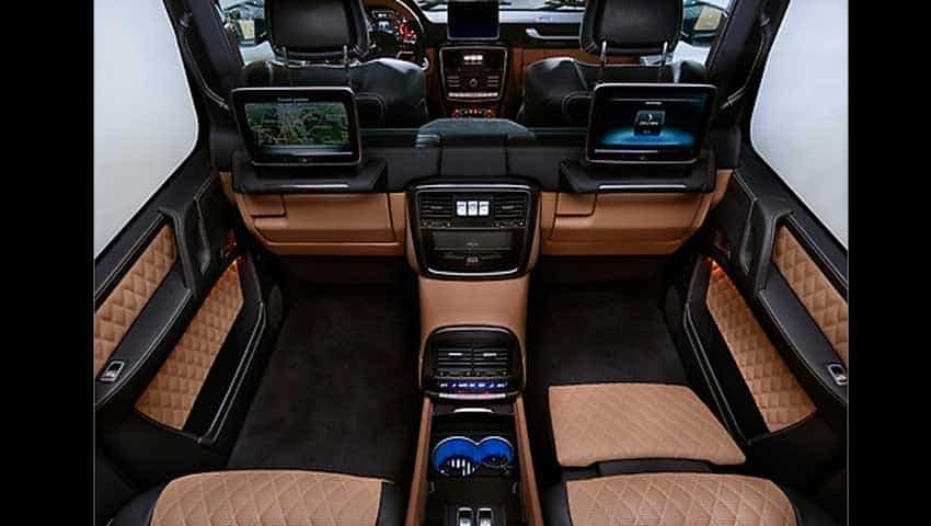 Mercedes-Maybach G 650 Landaulet: Electrically operated glass partition