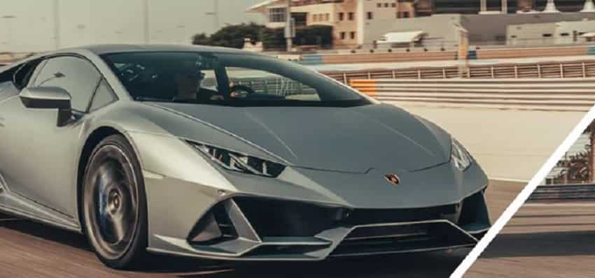 3. Lamborghini Huracan EVO Spyder convertible: