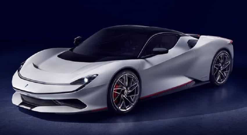 Mahindra Battista showcased in Geneva Motor Show 2019 - World’s fastest electric car: Check stunning images, features