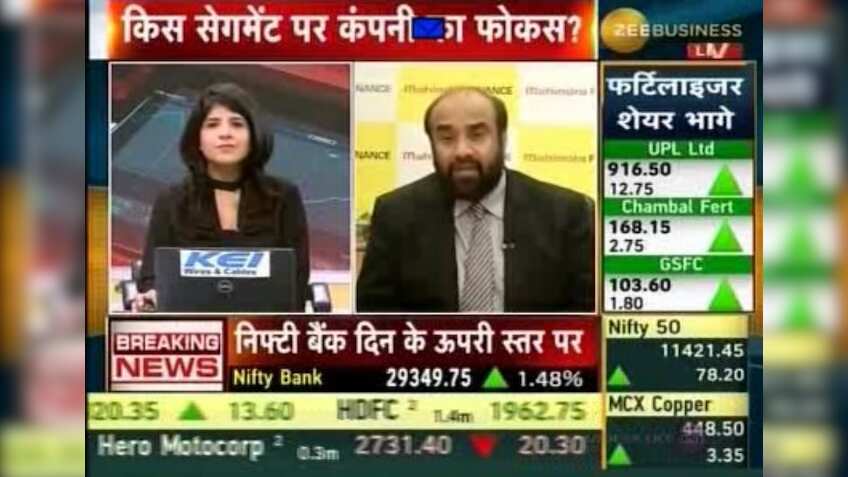Sentiments are Buoyant; Farm loan waiver will improve cash flow in Rural India: Ramesh Iyer, Mahindra Finance 