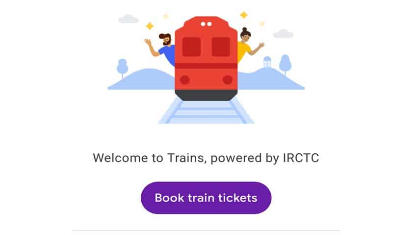 Google Pay: IRCTC