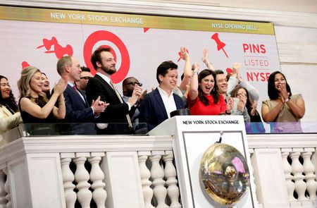 Global Markets: Pinterest shares rise 25 pct on debut at Wall Street