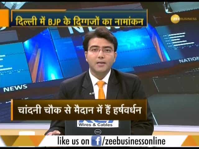 Harsh Vardhan files nomination from Chandni Chowk 