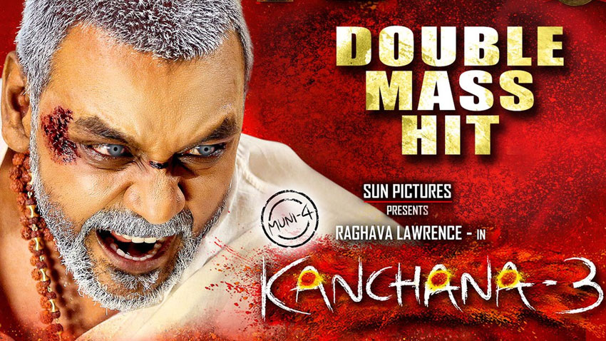 Kanchana 3 Box Office Collection Latest Report: Raghava Lawrence starrer K3 Double Mass Hit!