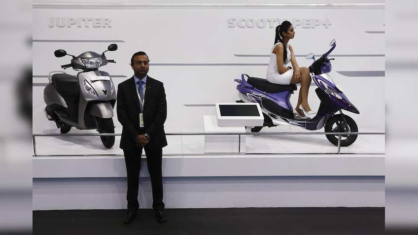 TVS Motor sales up 5 pct in April at 3,18,937 units