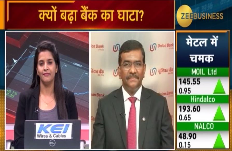 Union Bank expects Rs 3,000 crore recoveries from three NCLT accounts: Rajkiran Rai, MD & CEO