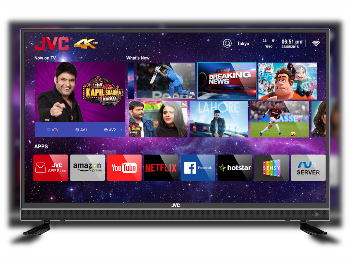 JVC launches Ultra HD 4K Smart LED TV