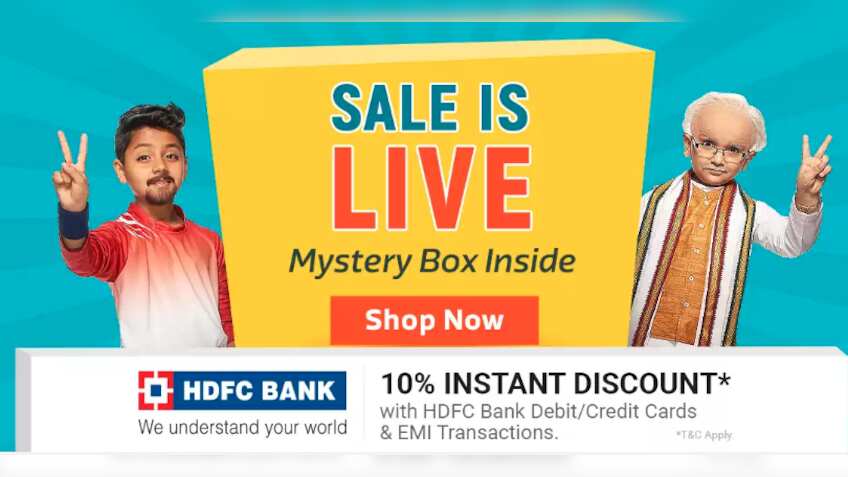 Save big with your HDFC Bank debit/credit card this Flipkart sale