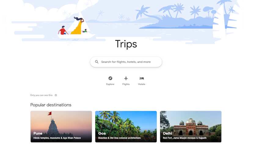 Plan your trip with just one click - Know how Google’s new travel portal works