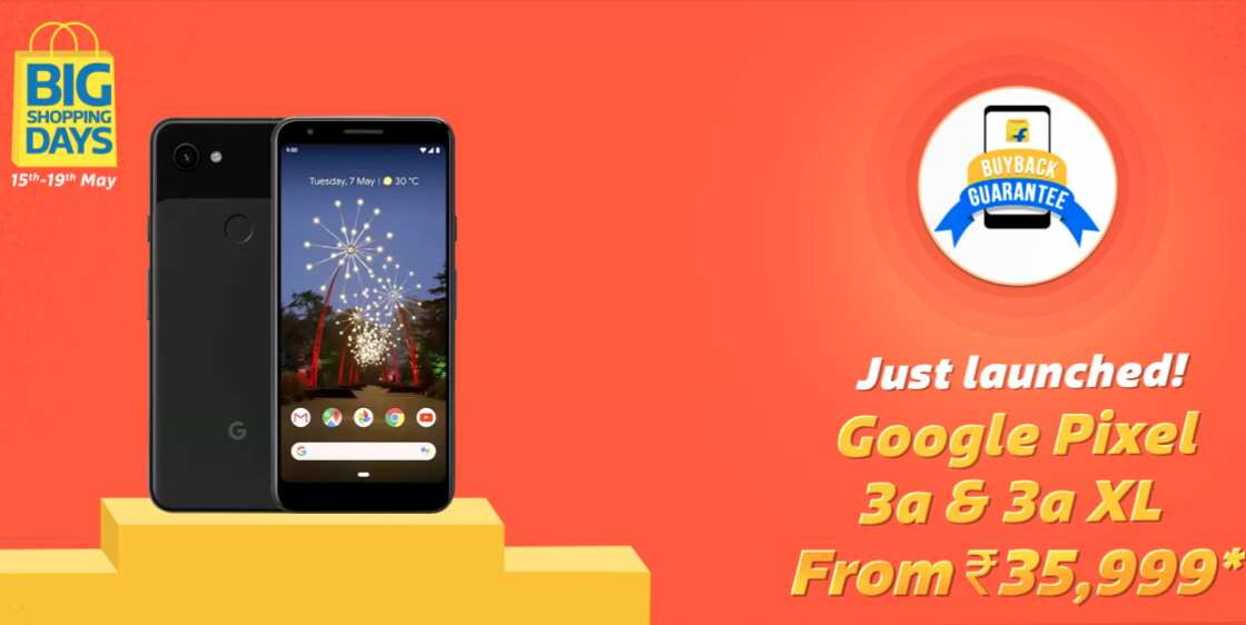 Flipkart Offer Get Rs 4000 Discount 90 Buyback Guarantee On Google Pixel 3a Zee Business