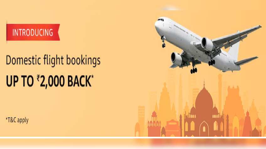  Now, you can book flight tickets on Amazon: Get cashback up to Rs 2,000 - Check process