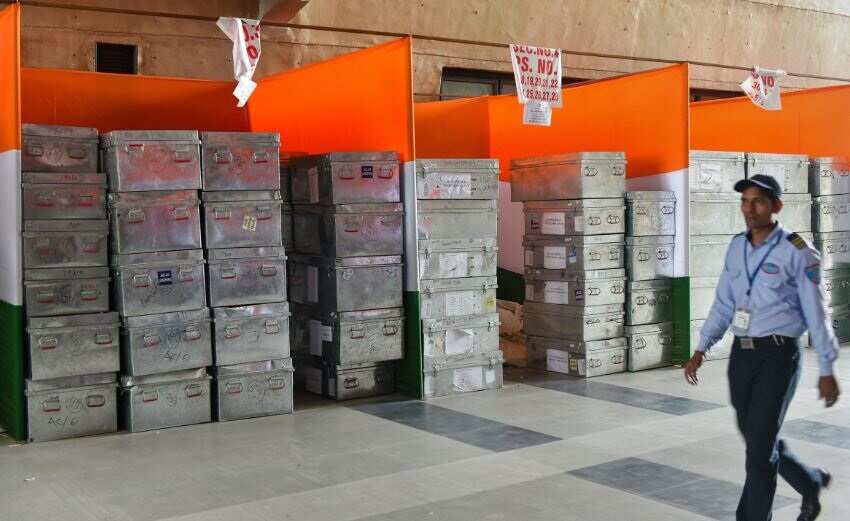 Lok Sabha Election 2019 result: Preparations on in full swing in world's largest democracy for results day; check pictures