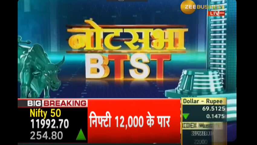 Massive! Nifty hits record high, goes past 12,000 mark for first time on Lok Sabha election counting day
