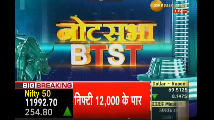 Massive! Nifty hits record high, goes past 12,000 mark for first time on Lok Sabha election counting day