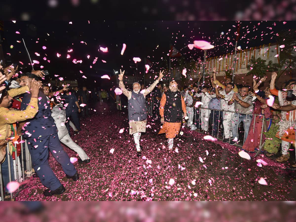 Lok Sabha election results 2019: Modi magic sweeps