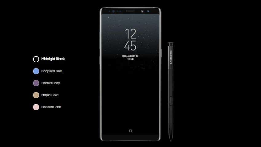 1. Samsung Galaxy Note 8- 256GB