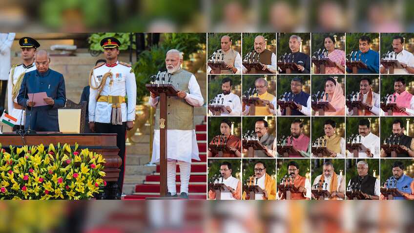 Modi 2.0 council of ministers: From white kurta-pyjama, Hindi dominating themes to other key highlights