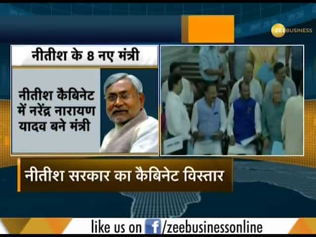 Nitish Kumar Inducts 8 Ministers From His Party, Denies Rift With BJP