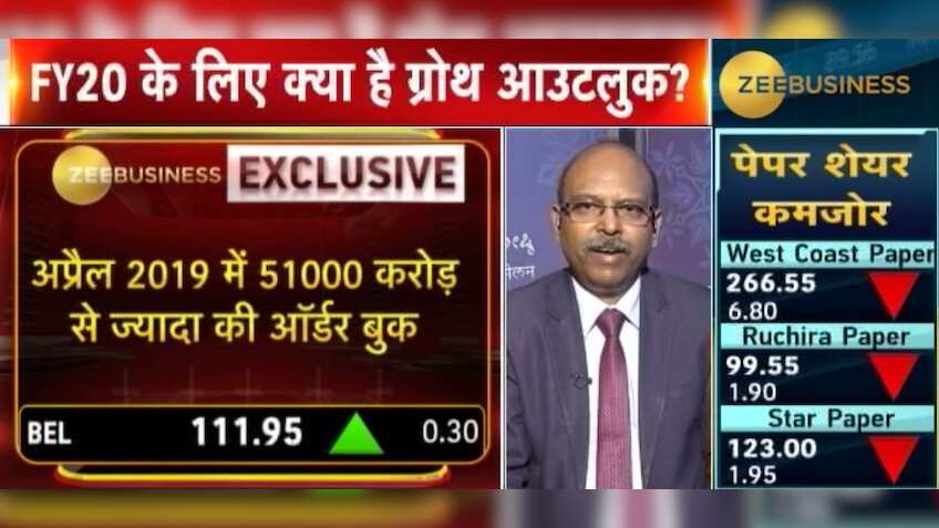 BEL’s order book stood at Rs 51,000 crores on April 1: MV Gautama, CMD