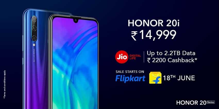 Honor 20i launch offers