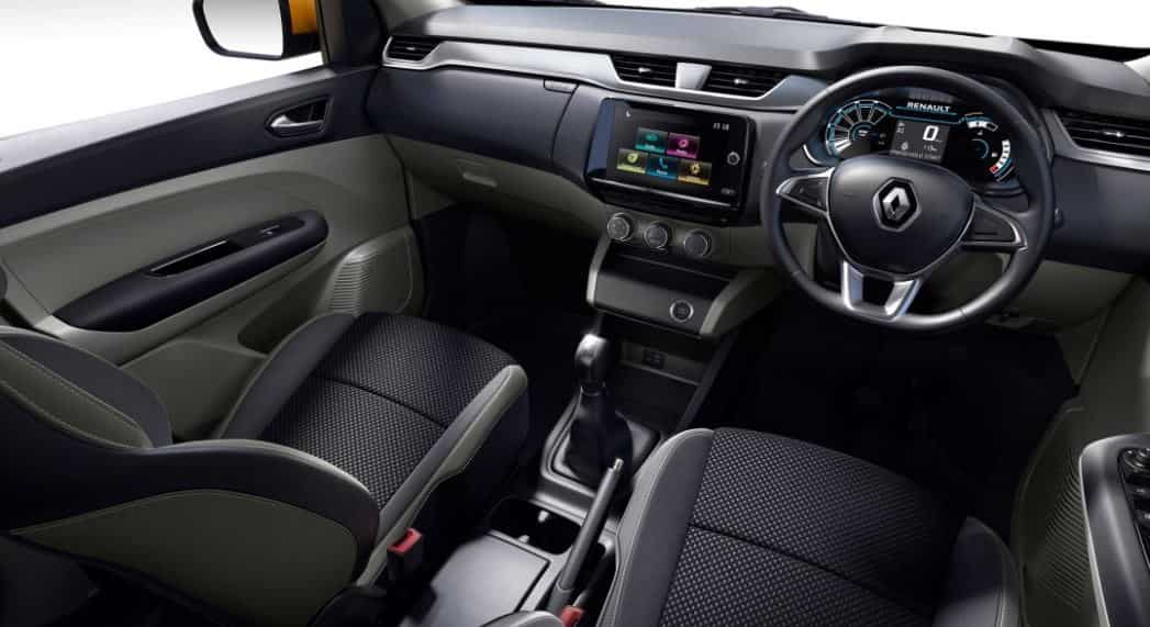 Renault Triber: Modern and well equipped interiors