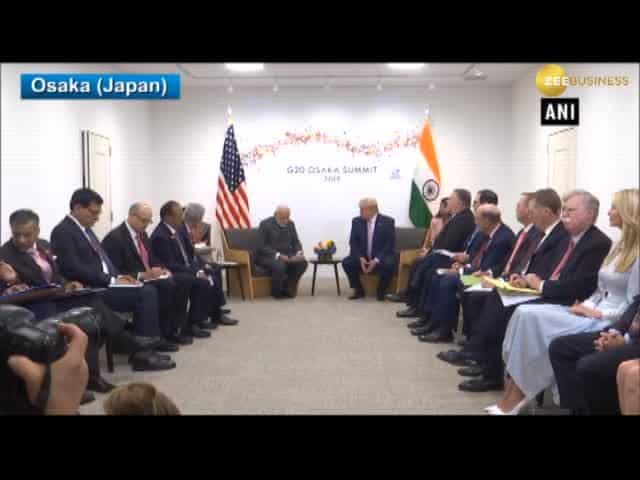 G20 Summit: PM Modi & Donald Trump hold bilateral meeting in Japan’s Osaka