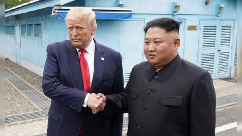 Rare! Donald Trump lands in former enemy country, meets Kim Jong-un