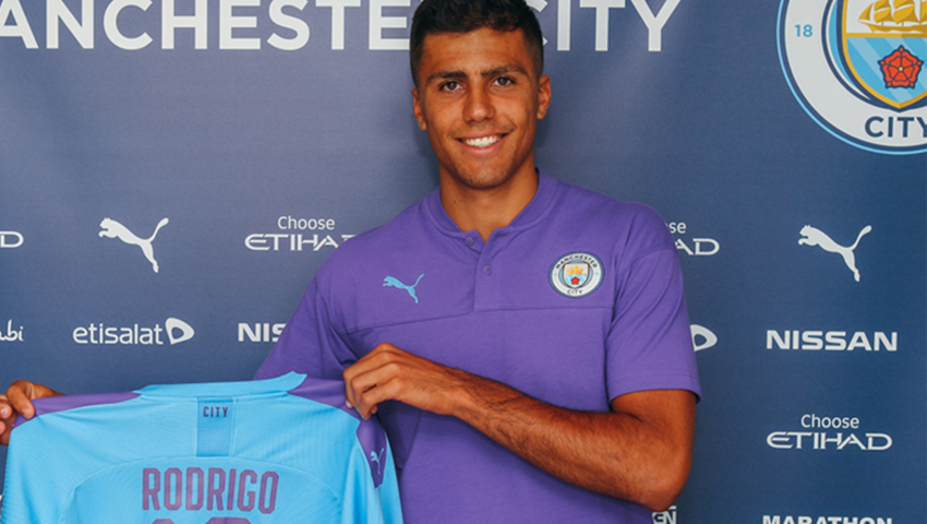 Manchester City signs Rodri from Atletico Madrid for club record fee of 70 mn euro