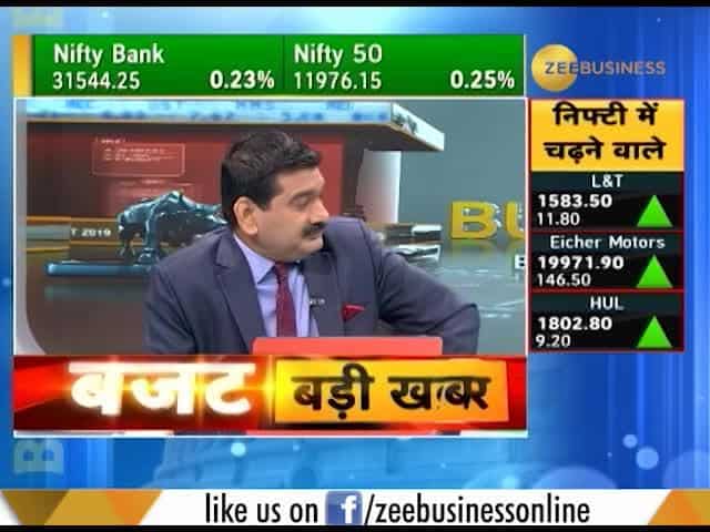 Anil Singhvi suggests to sell #YesBank futures on #Aajke2000 #BudgetWithZEE