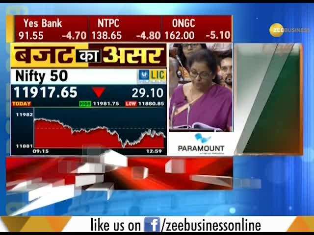 #BudgetWithZee: Nirmala Sitharaman proposes tax rebate to buy electric vehicle