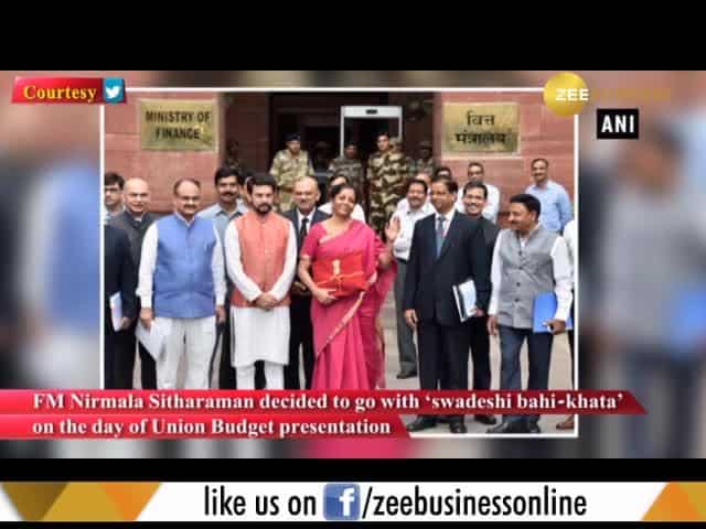 Take a look at how Union Budget presented over the years in India 