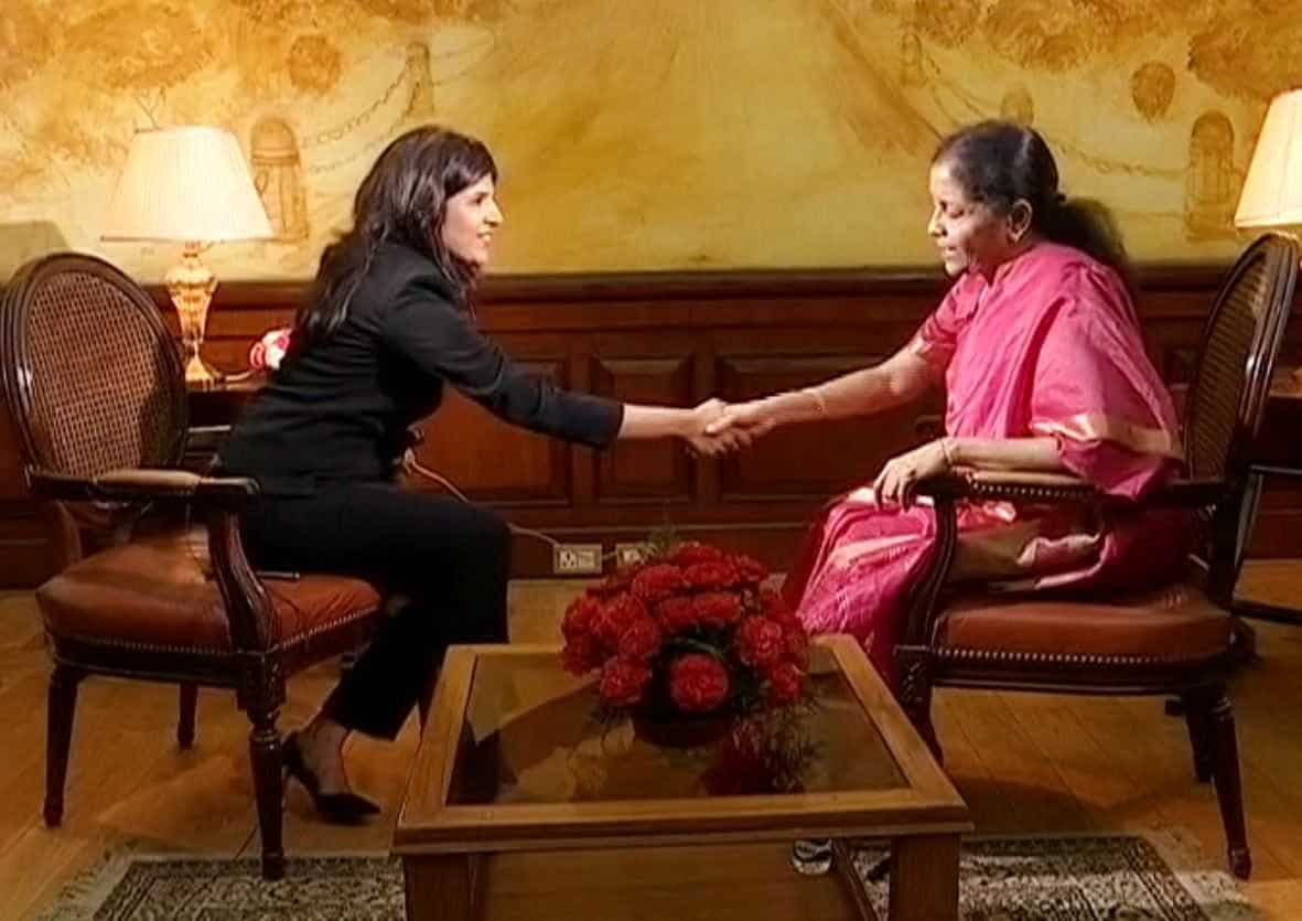 Exclusive! Disinvestment target has been kept at Rs 1.05 lakh cr FM