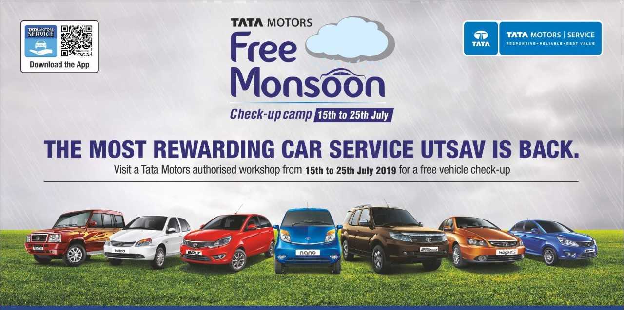 Tata Motors Free Monsoon Check-up Campaign announced; check dates