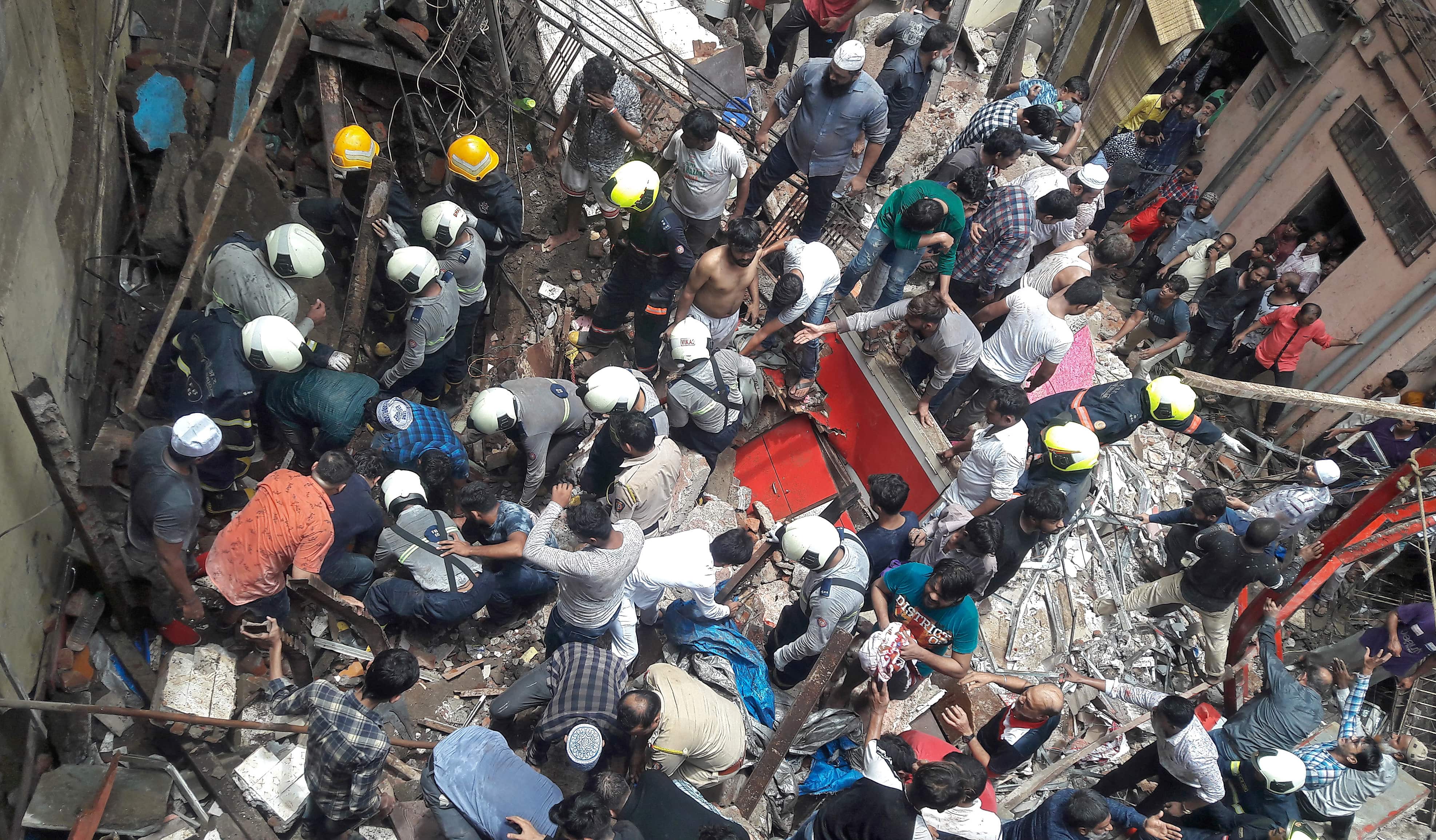 Mumbai building collapse: Over 40 people in debris; CM Devendra Fadnavis says focus on rescuing trapped people