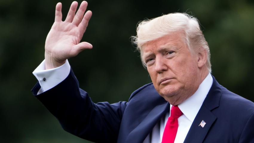 US warship destroys Iranian drone, says Donald Trump