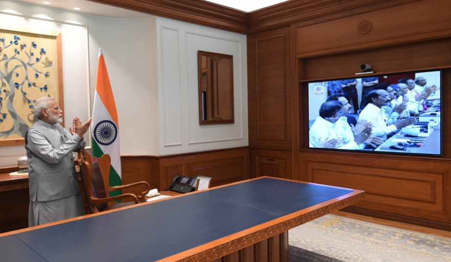 Chandrayaan 2 launch: PM Narendra Modi applauds ISRO feat
