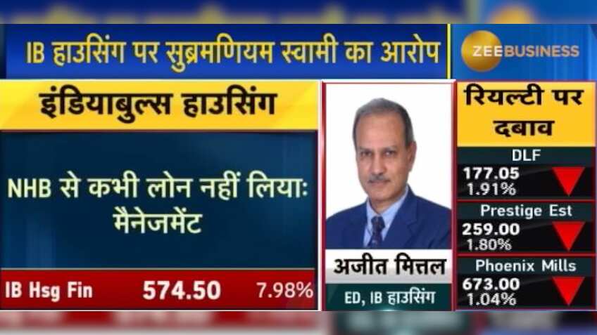 Indiabulls has never taken a single penny from NHB; Allegations are Baseless & Absurd: Ajit Mittal, ED, Indiabulls 