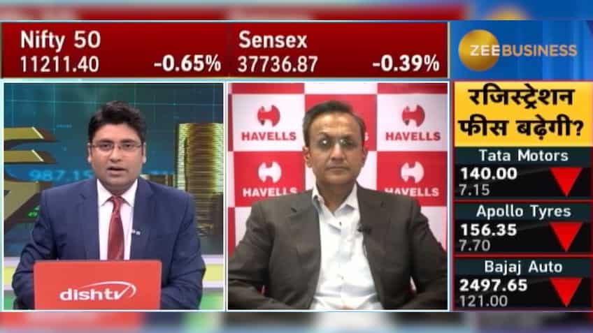 Tailwinds to the economy will help us to come back in a big way: Anil Rai Gupta, Havells