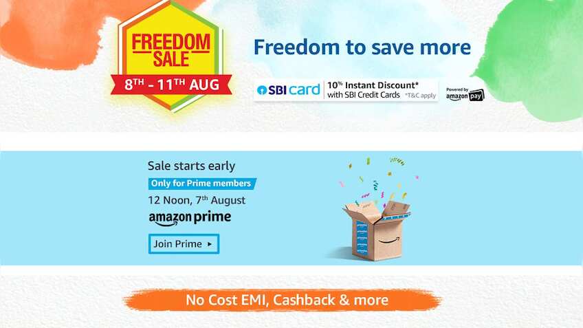 Amazon Freedom Sale: Up to 40 pct off on smartphones - Here is when discounts will go live​